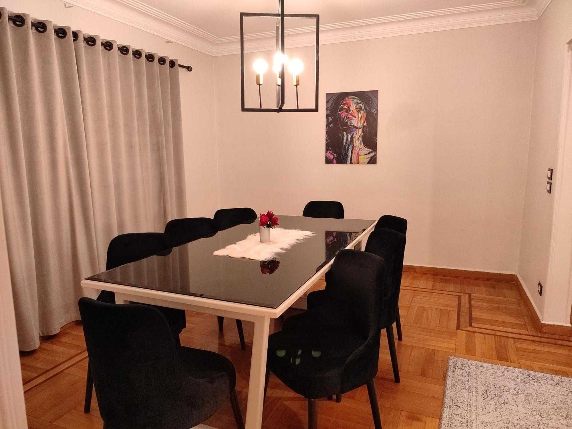 فاخرة هادئة في الدقي Apartment