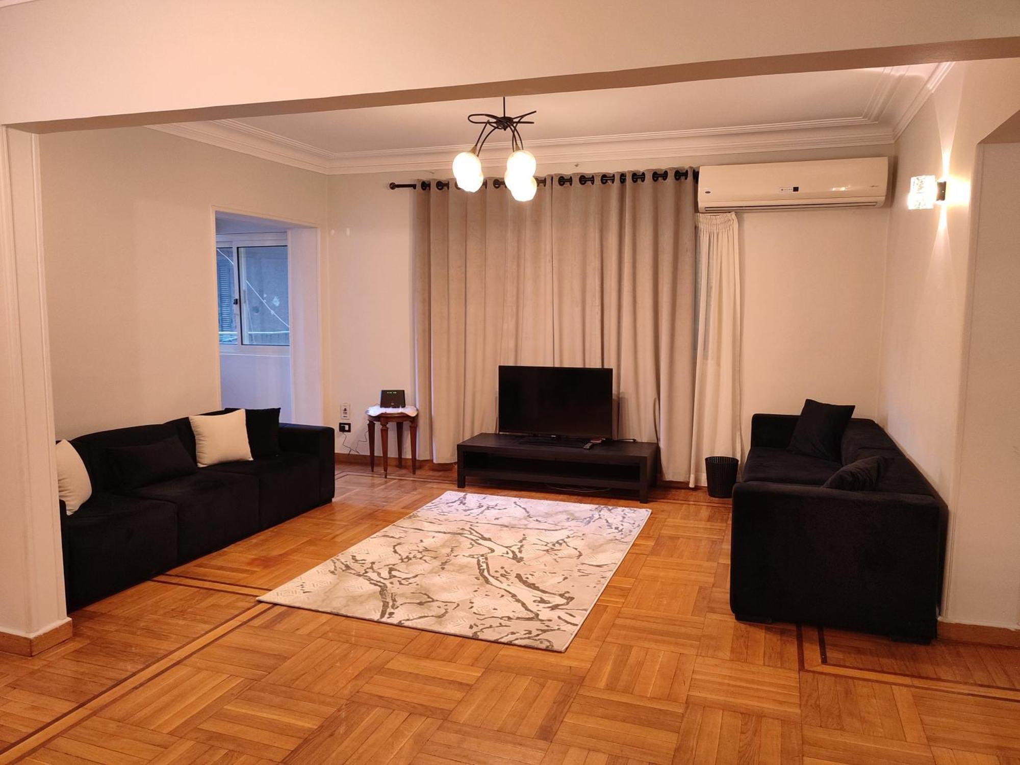 فاخرة هادئة في الدقي Apartment Cairo
